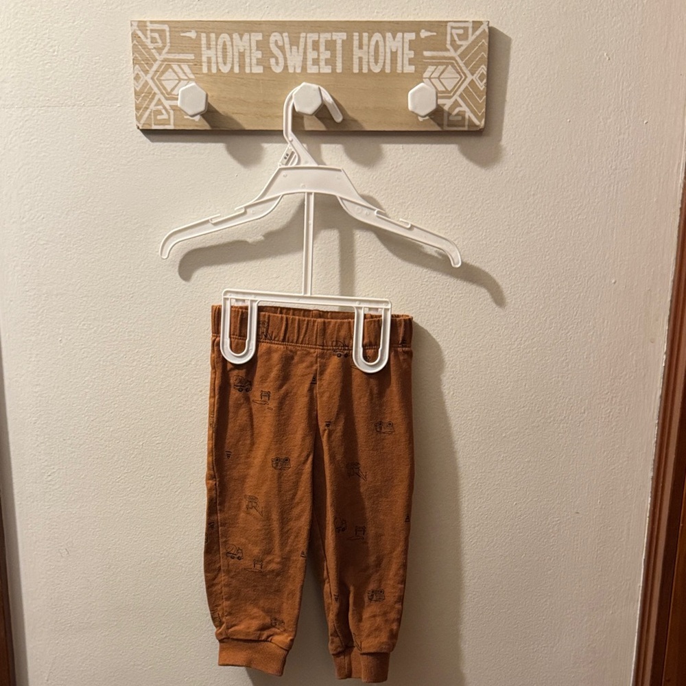 Carter's Warm Brown Kids Joggers
